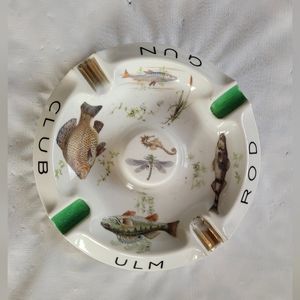 Konigl pr Tettau  Ashtray ROD GUN CLUB ULM Vintage